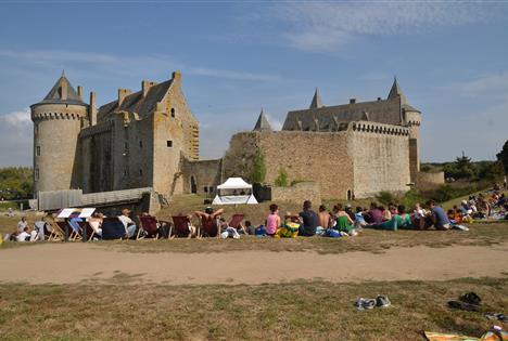 The shows at Suscinio castle in southern Brittany
