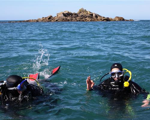Scuba diving in South Brittany