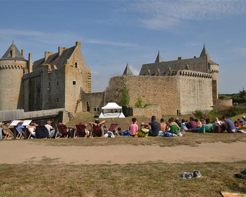 The shows at Suscinio castle in southern Brittany