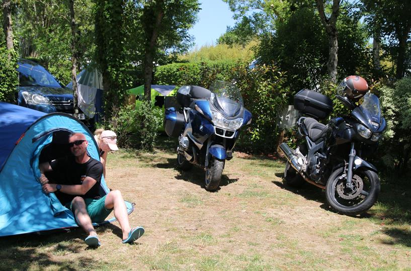 Pitches for motorcyclists in Sarzeau, Morbihan Sud