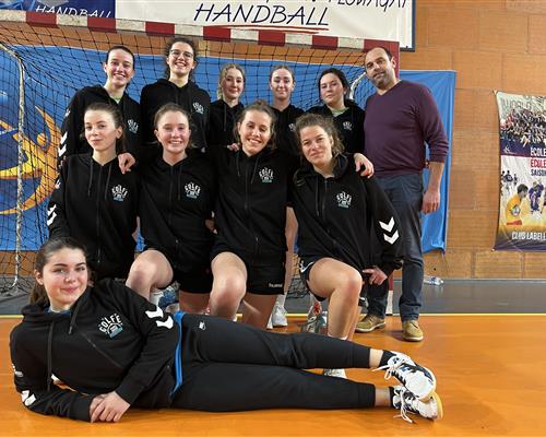 Equipe handball trhuys Bretagne Sud Morbihan Sarzeau